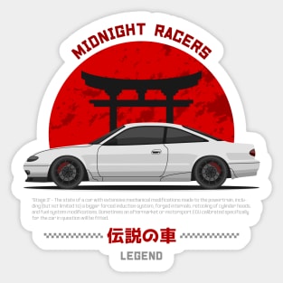 Tuner White MX6 JDM Sticker